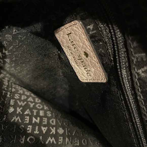 Black/tan Kate Spade satchel - Picture 3 of 4